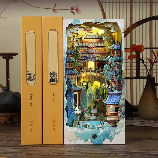 Penglai Wonderland book nook kit – detail view 10