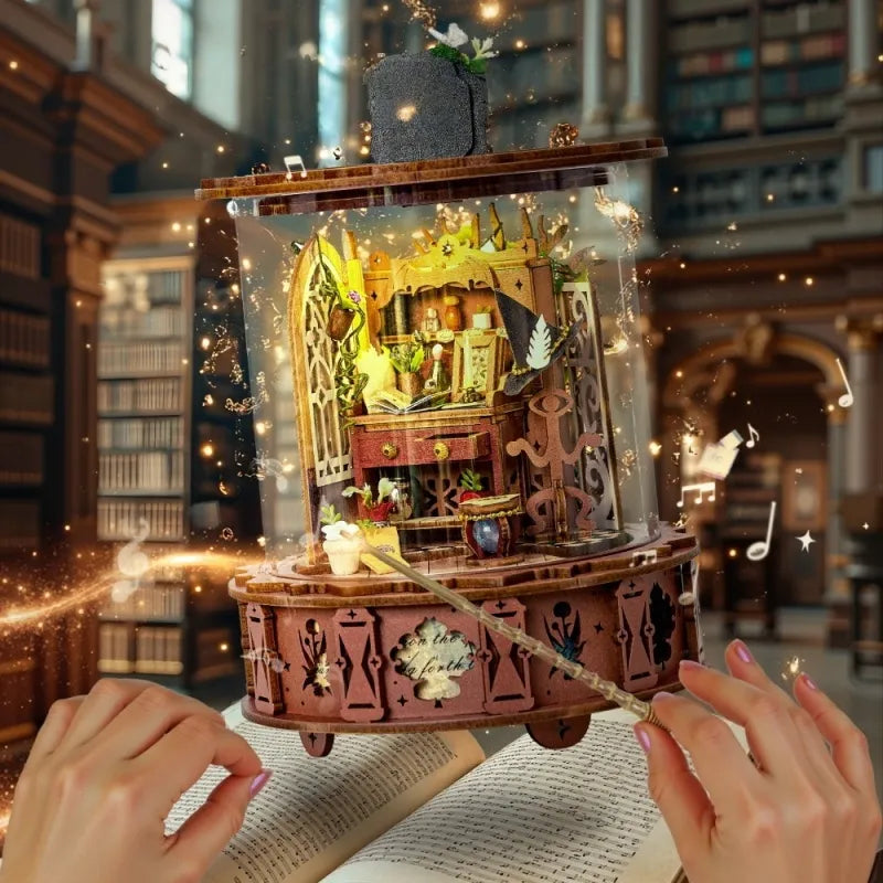 Carillon in Legno "Magic Music Box"