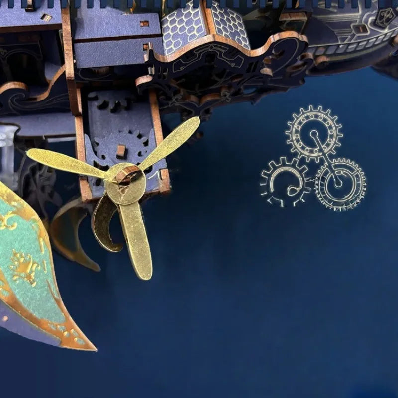 Puzzle in legno 3D - Arca della Balena dell'Universo
