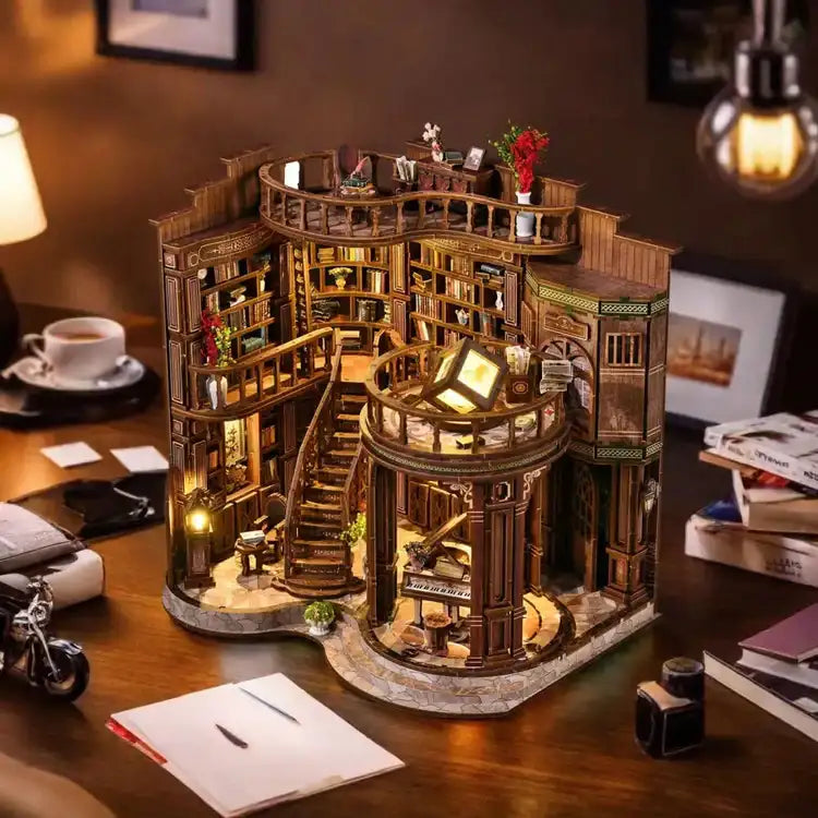 Miniatur Haus Bausatz - Dreamy Book Hall