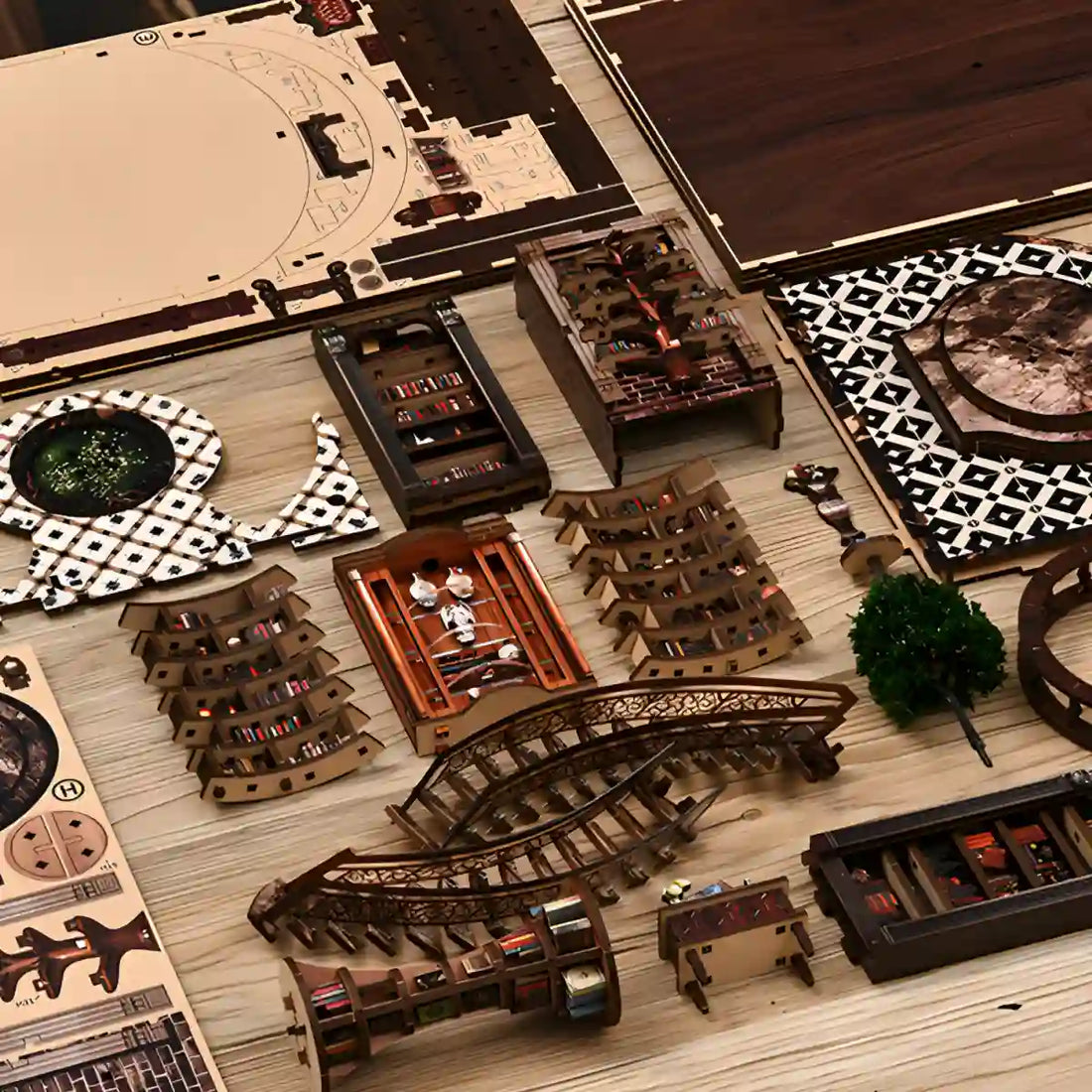 The Elder Oak book nook kit – detail view 3