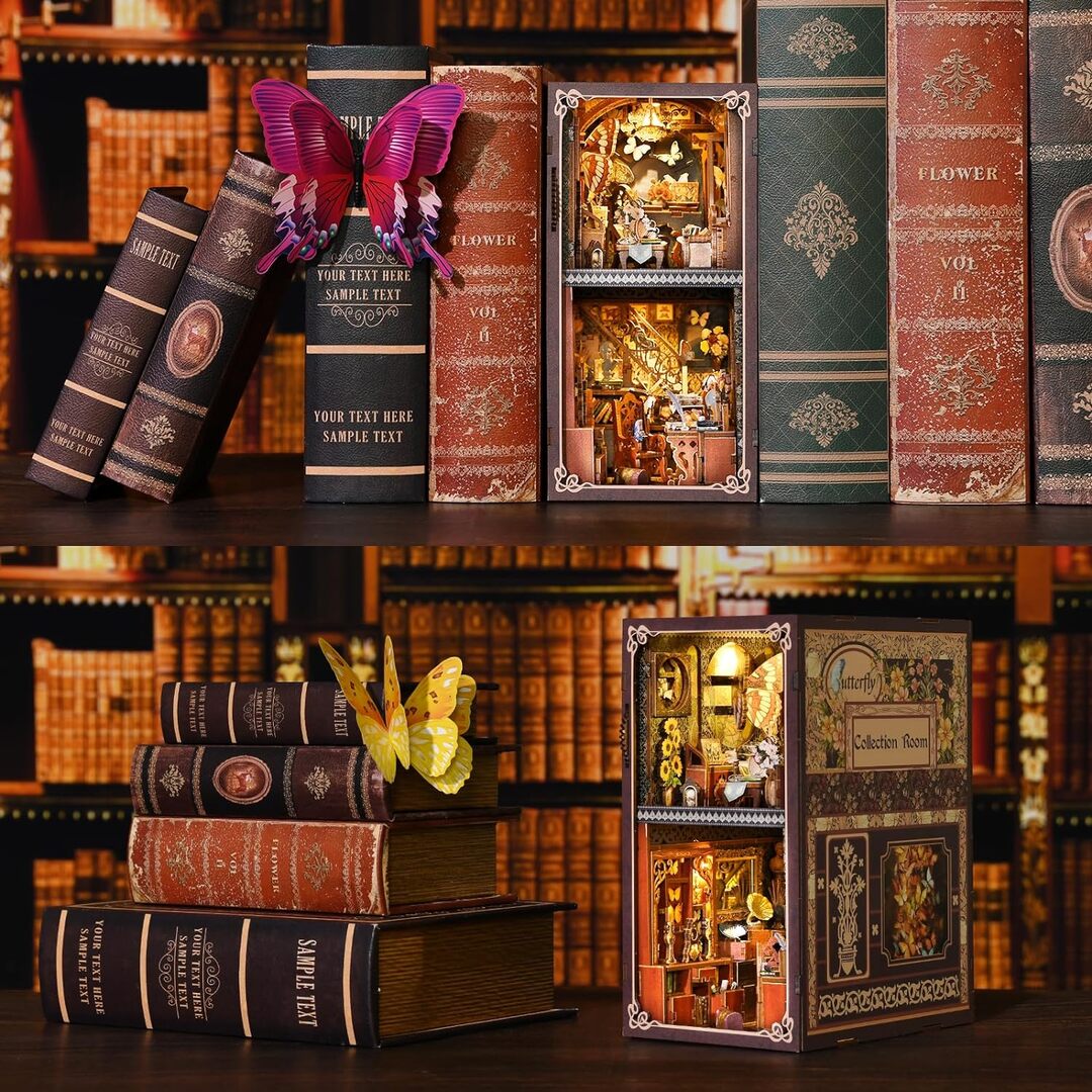Book Nook - Sala della Collezione di Farfalle