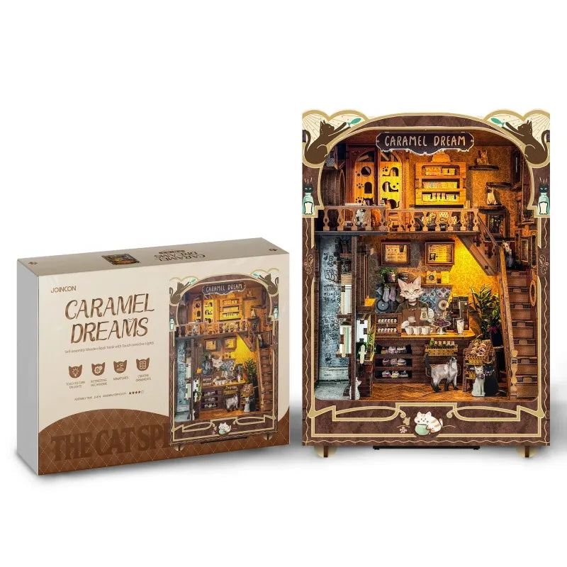Book Nook - Caramel Dreams Cat Café