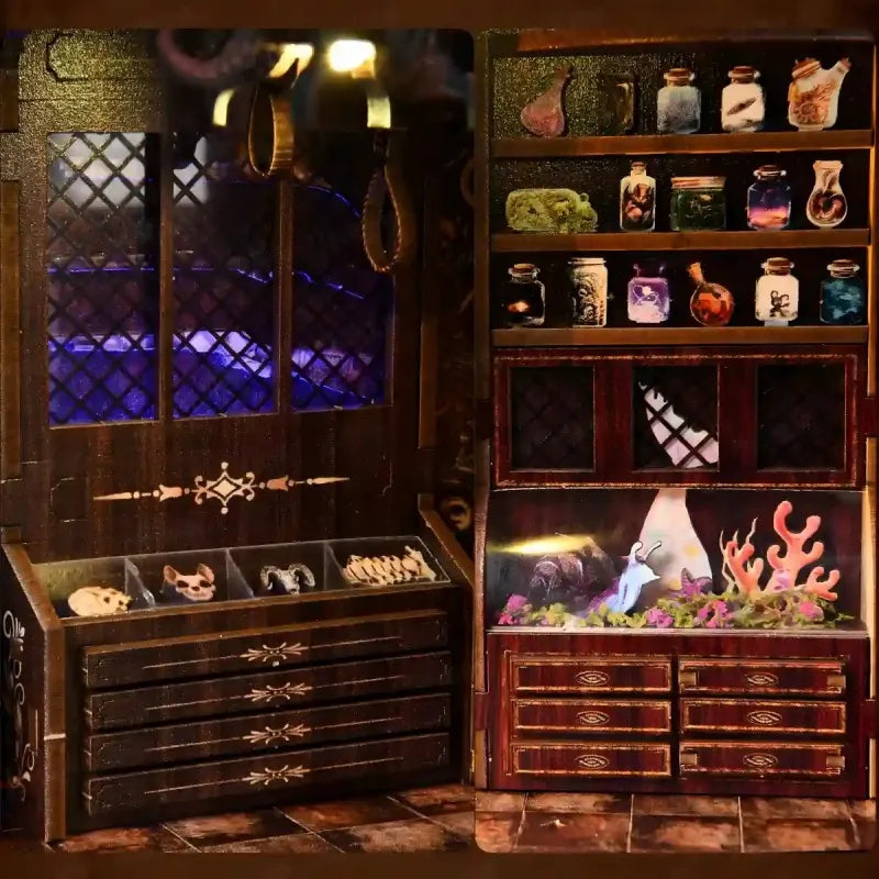 Book Nook - Camera delle Bestie Esotiche