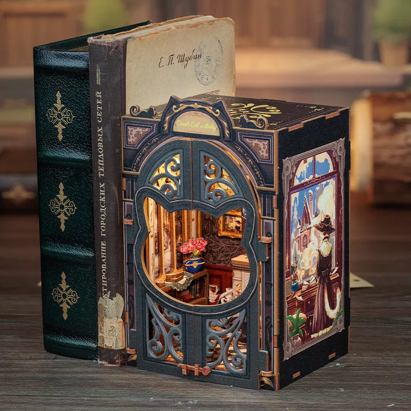 Book Nook - Studio del Conte Gatto