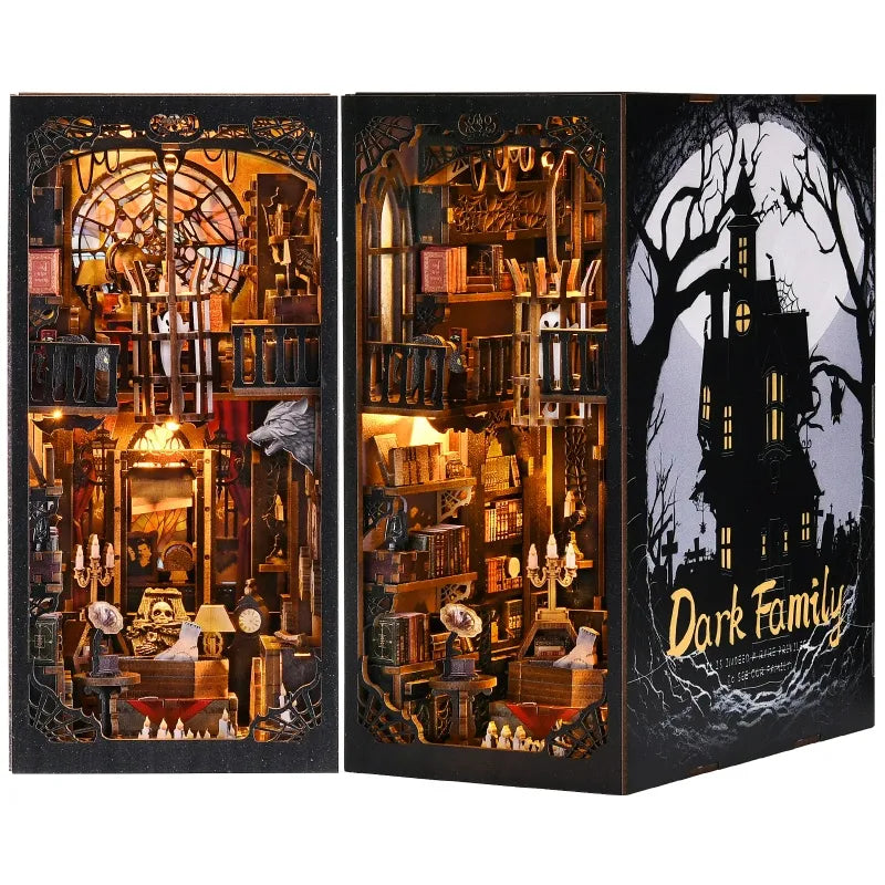 Dark Family book nook kit – detail view 9