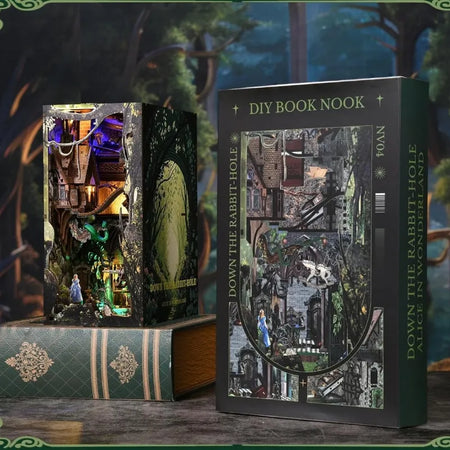 Book Nook - Nel Buco del Coniglio Alice nel Paese delle Meraviglie