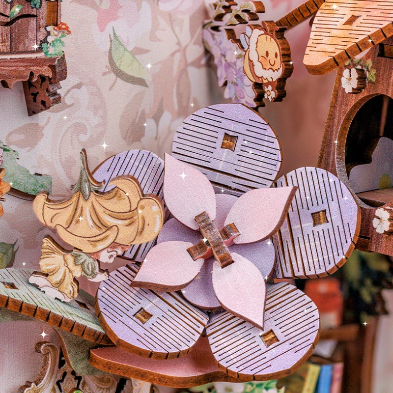 Book Nook - Concerto nella Foresta di Fiori