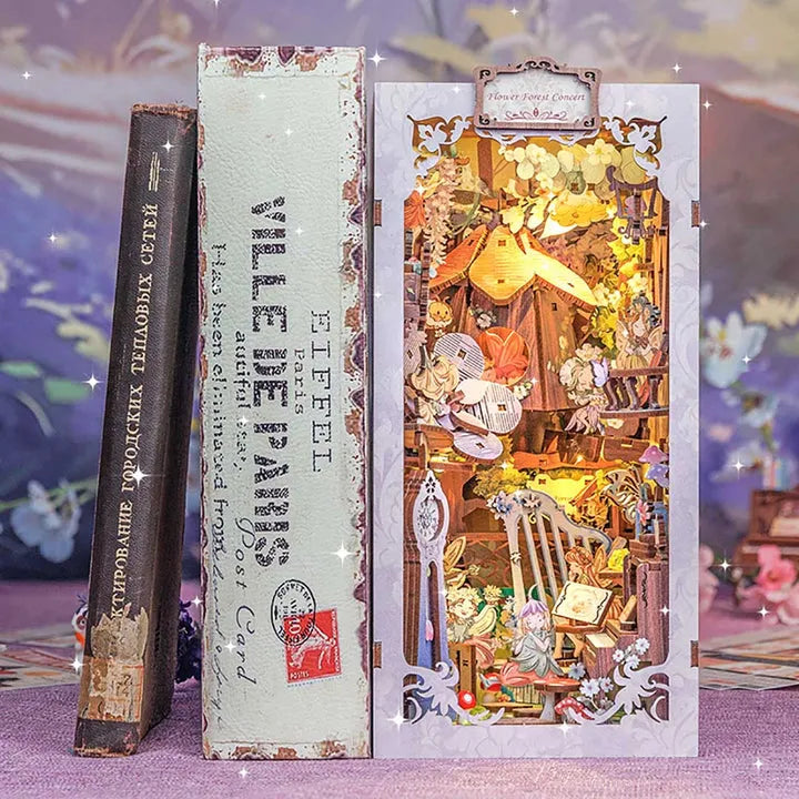 Book Nook - Concerto nella Foresta di Fiori