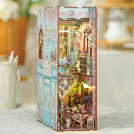 Flower Shop book nook kit β DIY two-storey florist