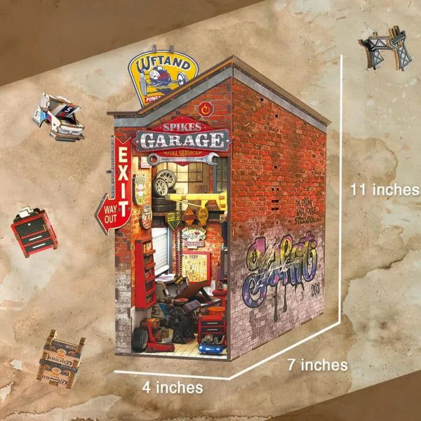 Garage book nook kit – DIY industrial workshop
