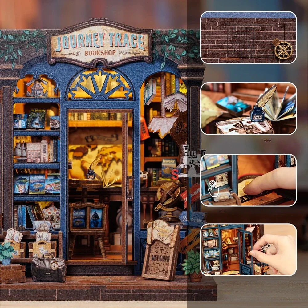 Book Nook Kit - Libreria Traccia del Viaggio