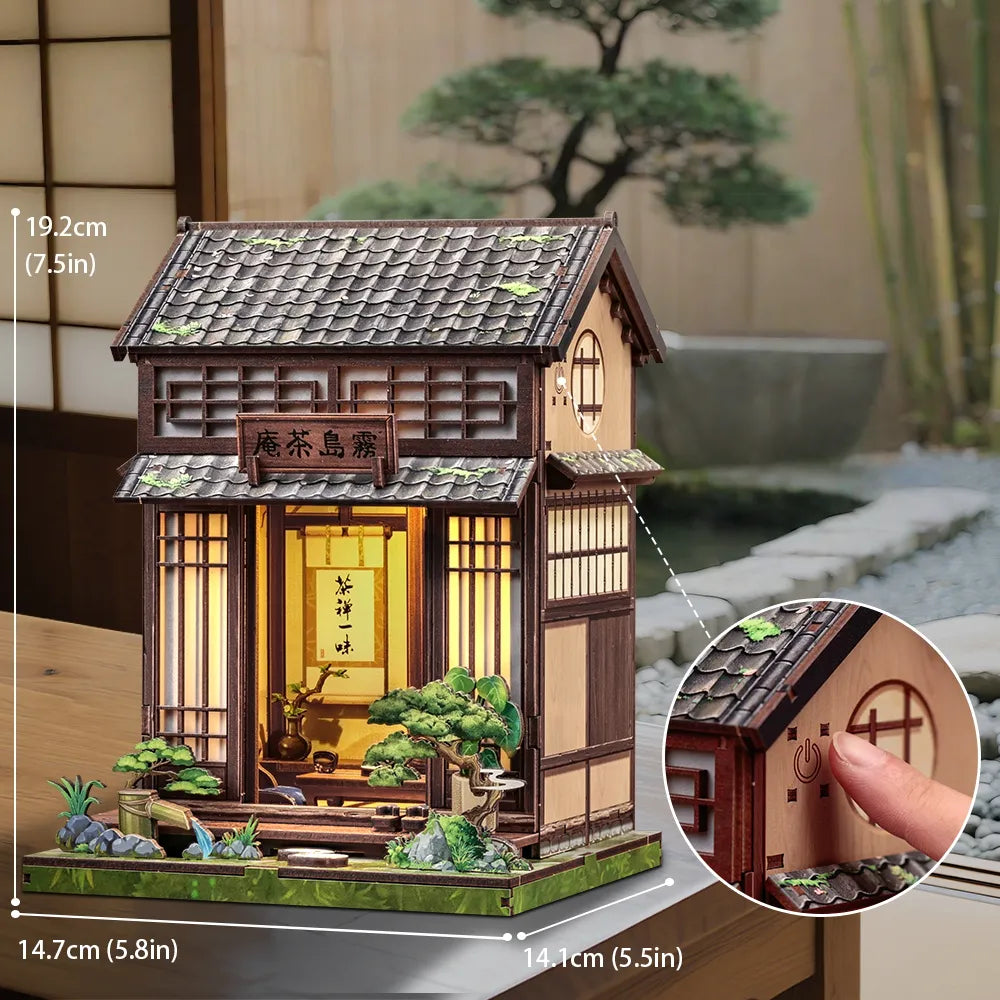 Kirishima Cha-an book nook kit β detail view 6