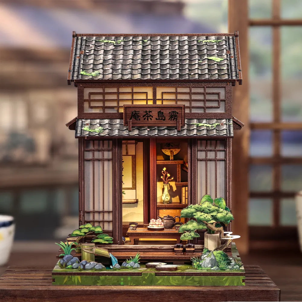 Kirishima Cha-an book nook kit β DIY Japanese tea house