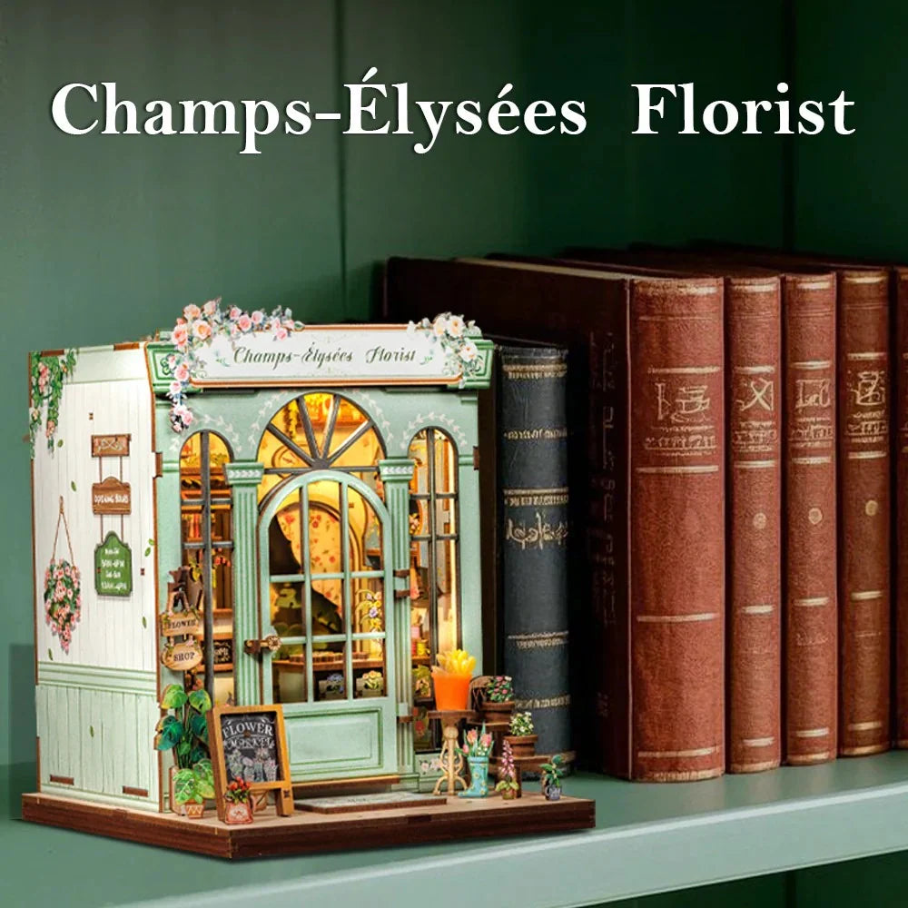 Book Nook Kit - Fiorista degli Champs-Élysées
