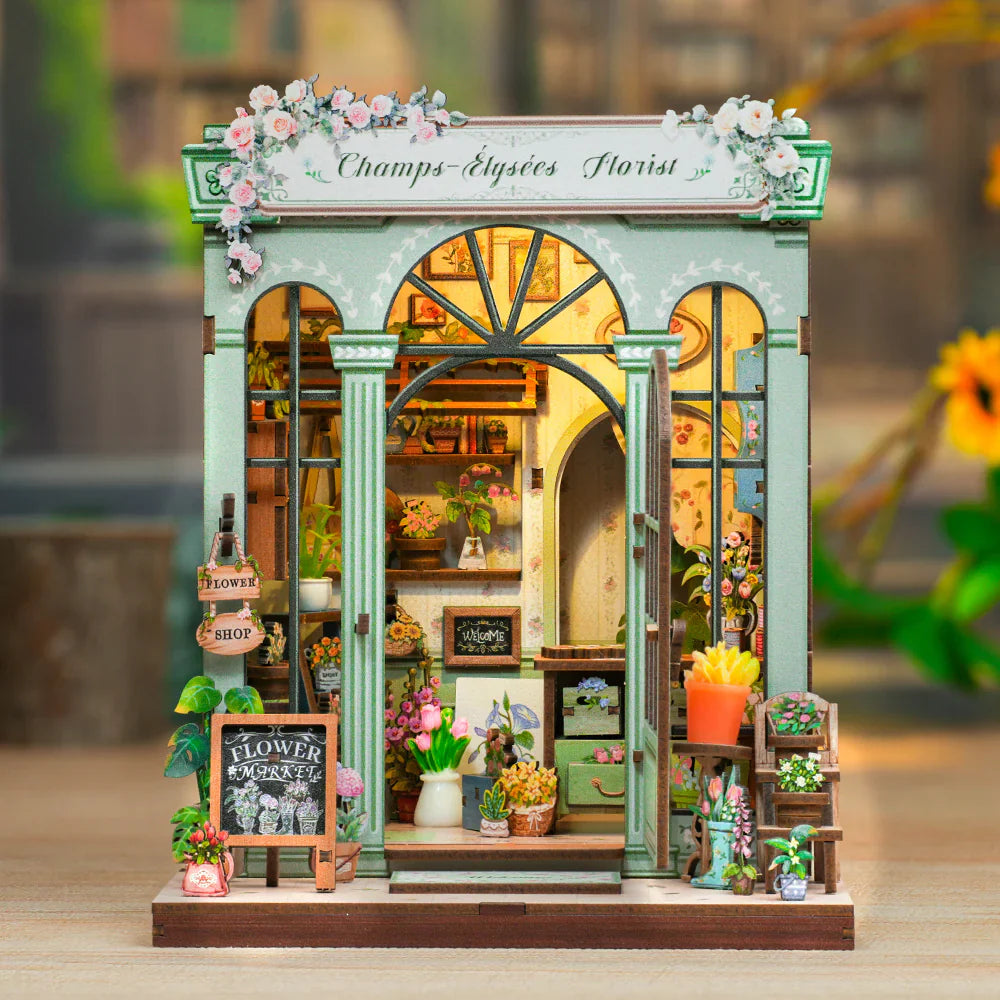 Book Nook Kit - Fiorista degli Champs-Élysées
