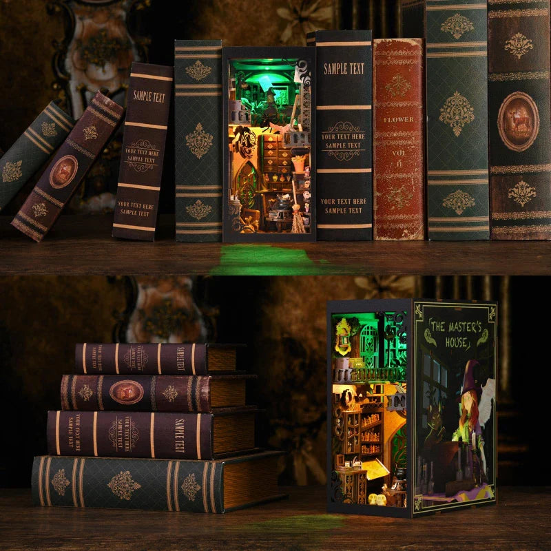Book Nook Fai-da-te - Casa Magica del Maestro