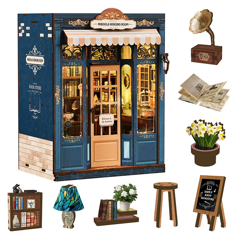 Book Nook - Sala di Lettura con Pergolato
