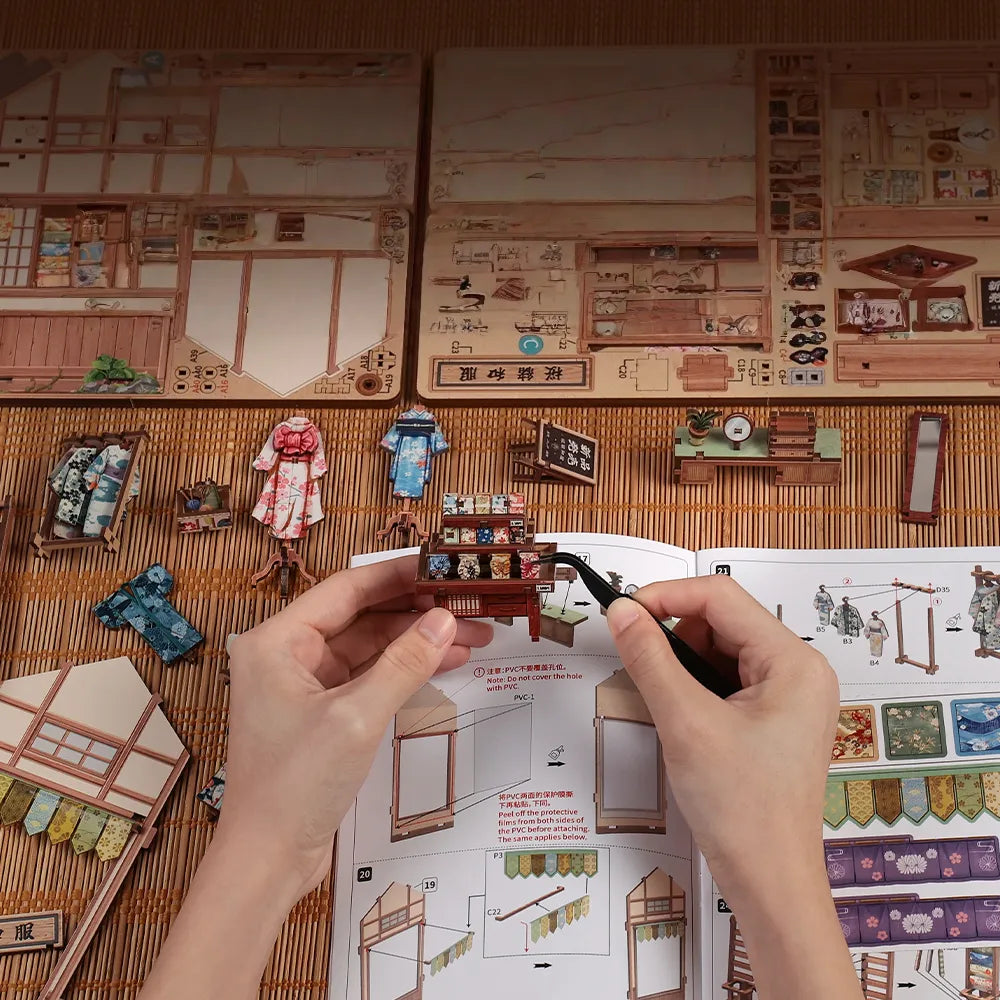 Book Nook Giappone - Negozio Sakura O Kimono