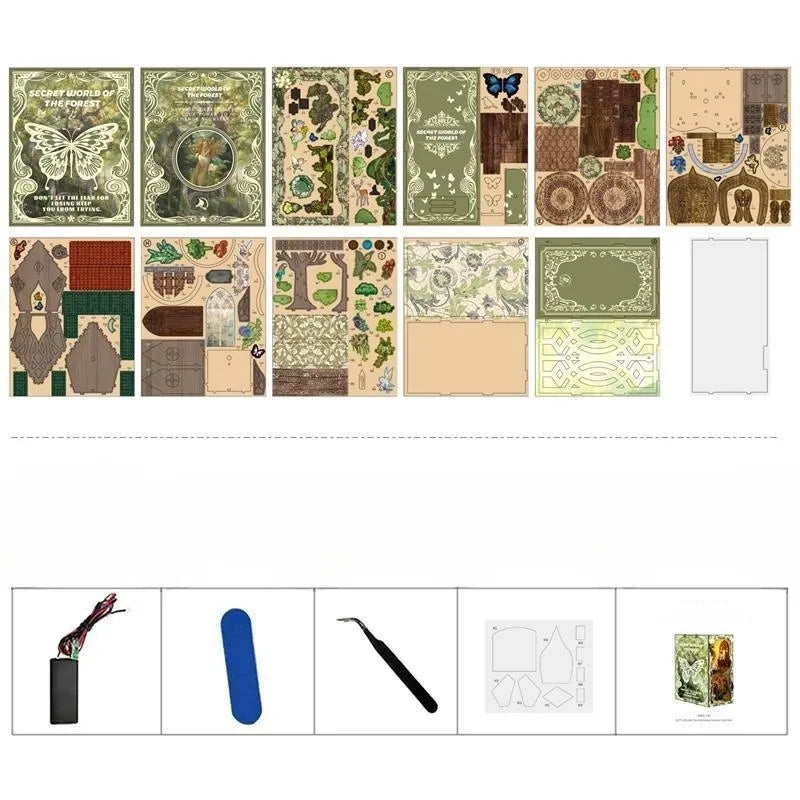 Book Nook - Mondo Segreto della Foresta