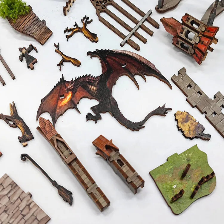 Spirit Valley of the Magic Ring book nook kit – detail view 8