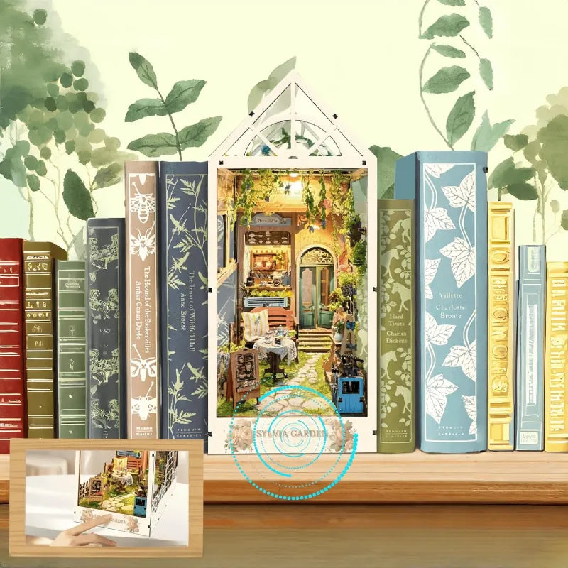 Book Nook fai-da-te - Giardino di Sylvia