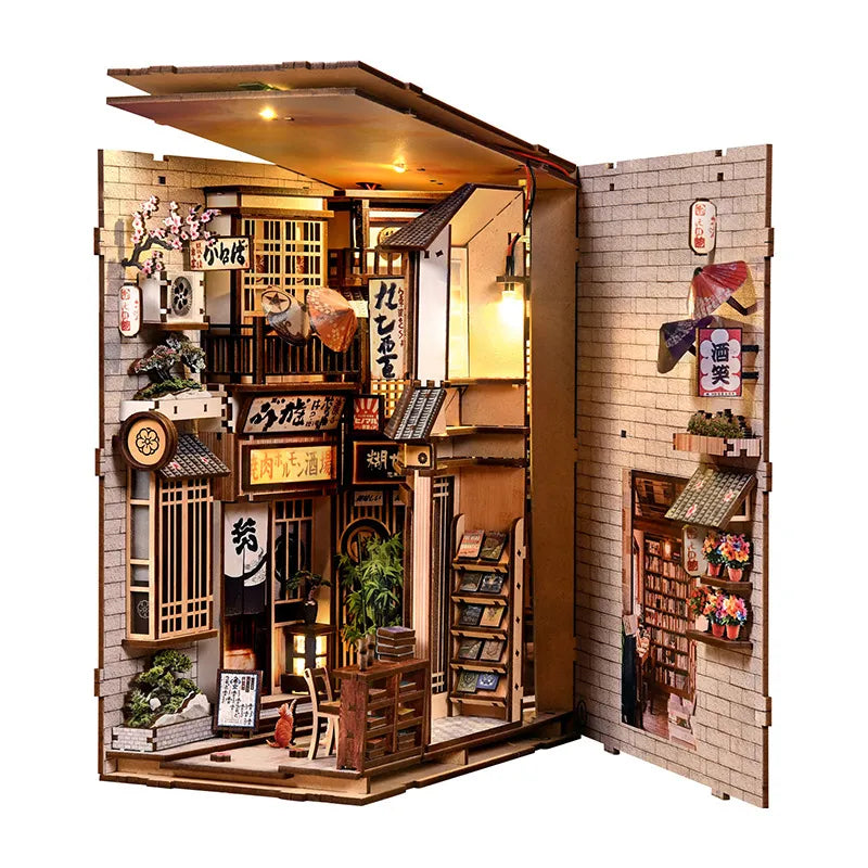 Book Nook Giappone - Il Vicolo in Attesa del Gatto