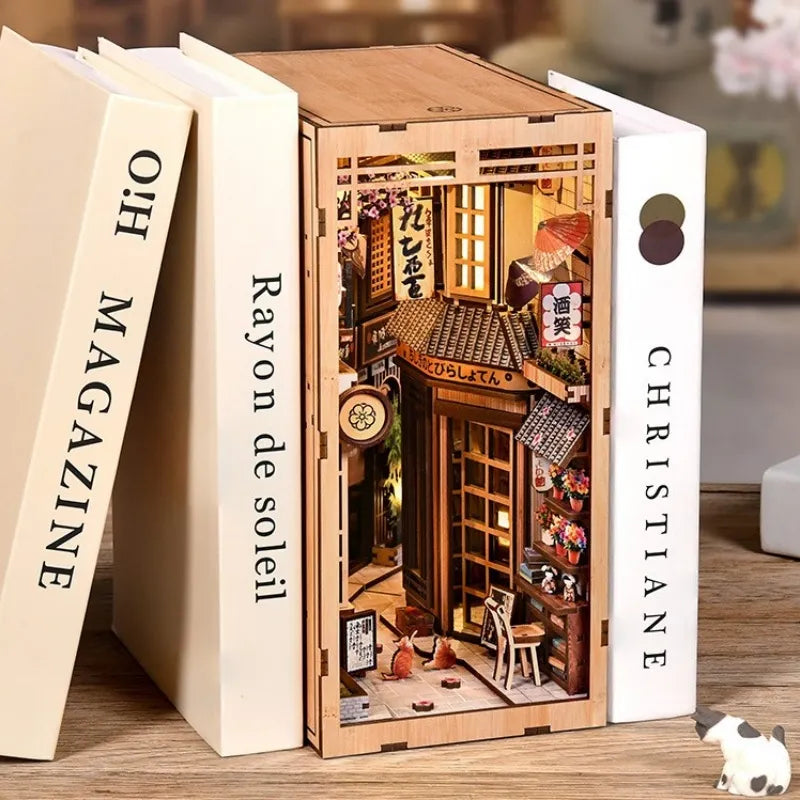 Book Nook Giappone - Il Vicolo in Attesa del Gatto