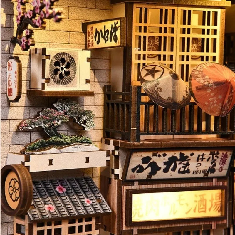 Book Nook Giappone - Il Vicolo in Attesa del Gatto