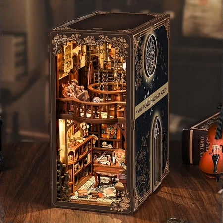 The Case of the Hidden Box book nook kit – DIY detective room