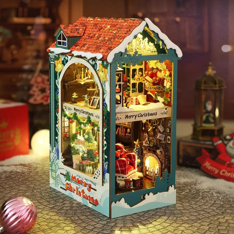 Book Nook - Buon Natale | Diorama Natalizio