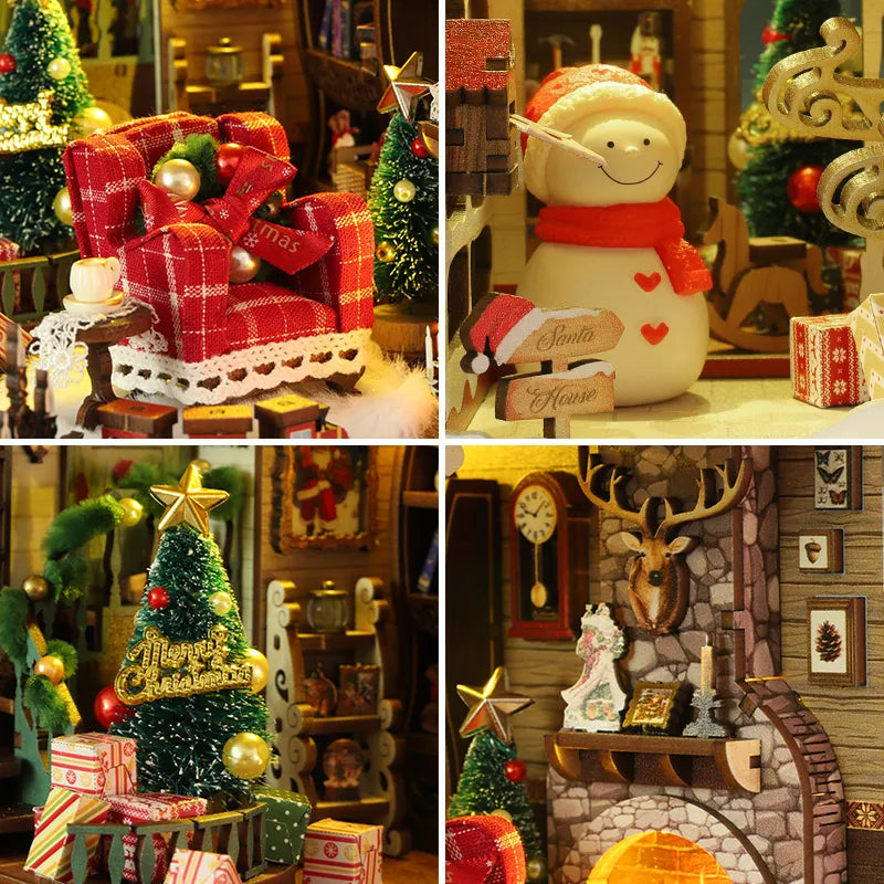Book Nook - Buon Natale | Diorama Natalizio