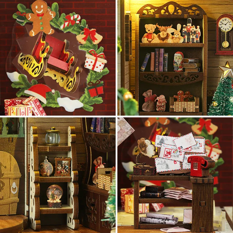 Book Nook - Buon Natale | Diorama Natalizio