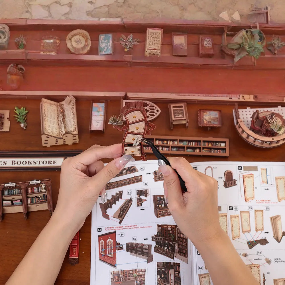 Kit Casa in Miniatura - Libreria Thames