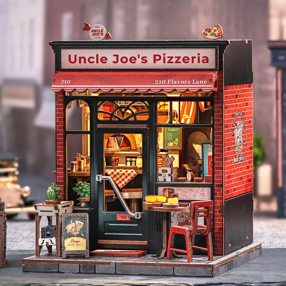 Miniatur Haus Bausatz - Pizzeria di Zio Joe