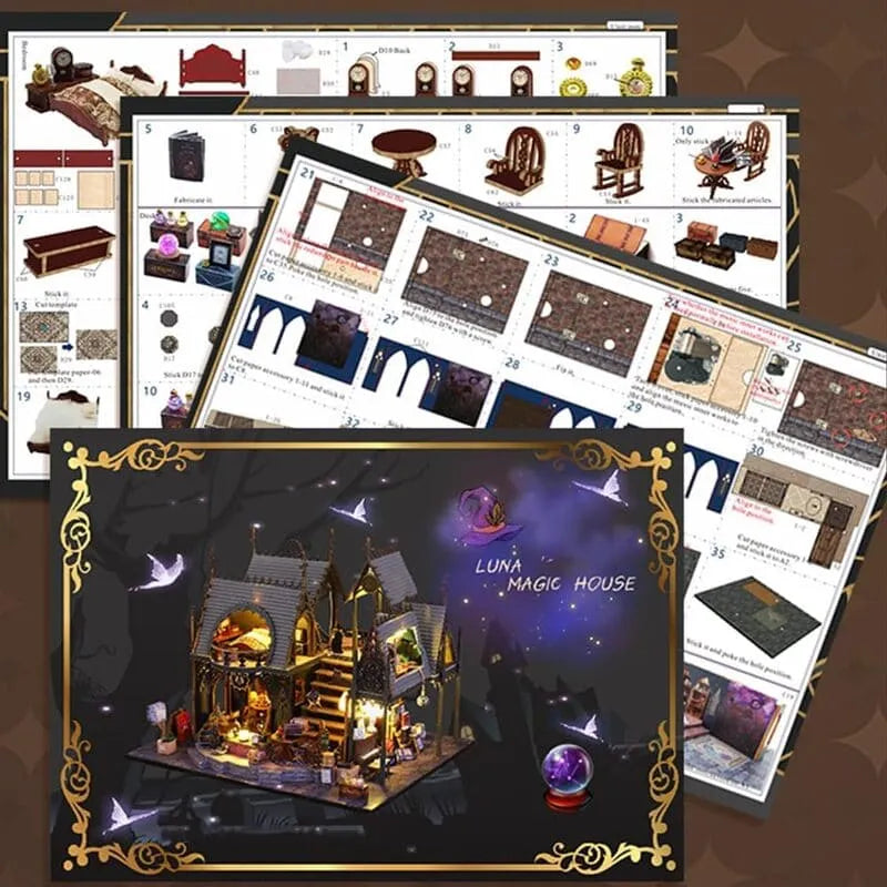 Casa in miniatura - Casa Magica Luna