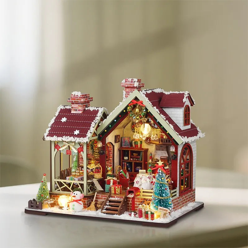 Kit Casa in Miniatura - Rifugio Natalizio Caldo