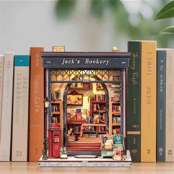 Miniatur Haus Bausatz - Jack's Bookery
