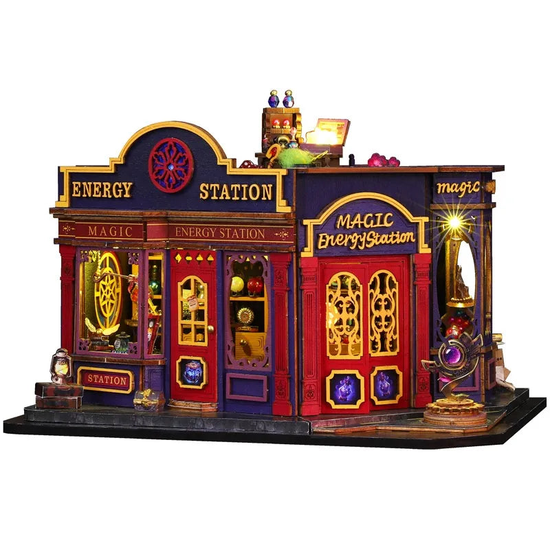 Miniatur Haus Bausatz - Stazione di Energia Magica