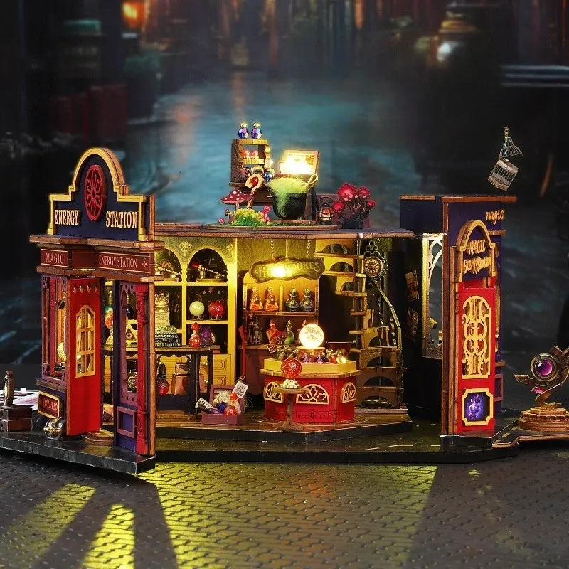 Miniatur Haus Bausatz - Stazione di Energia Magica