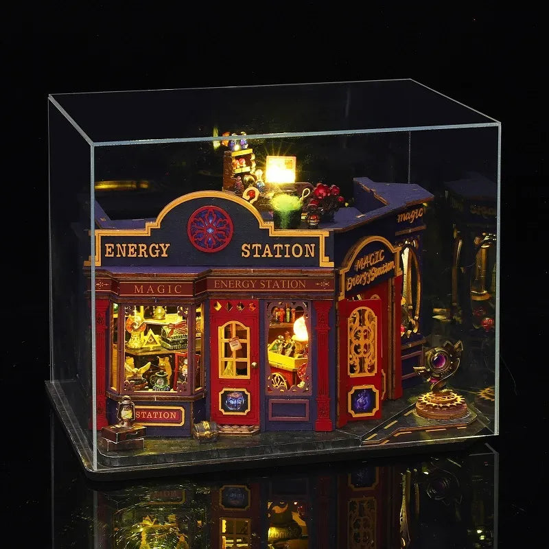 Miniatur Haus Bausatz - Stazione di Energia Magica