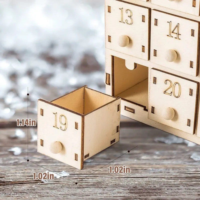 Calendari dell'Avvento in Legno
