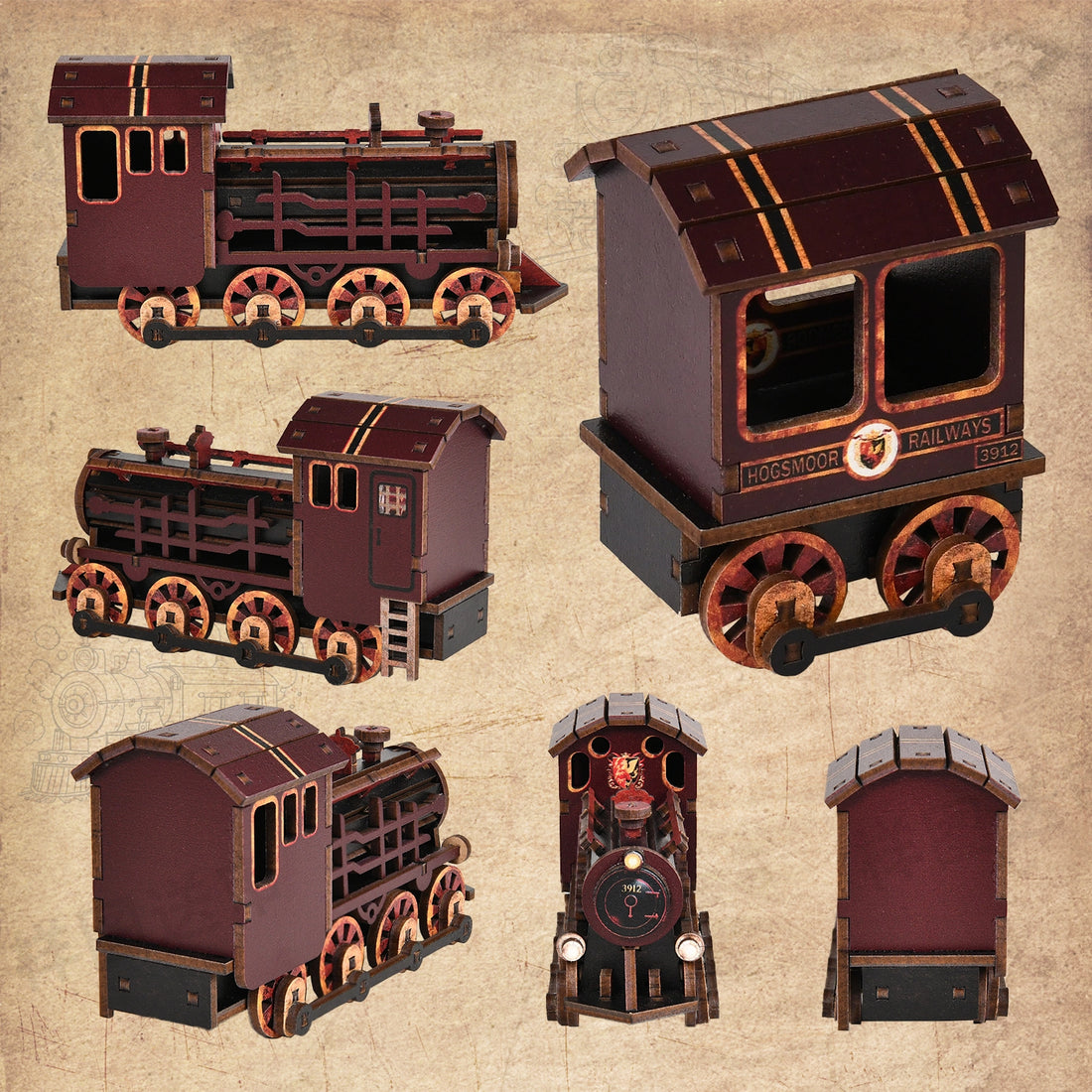 Hogsmoor Station Book Nook Kit