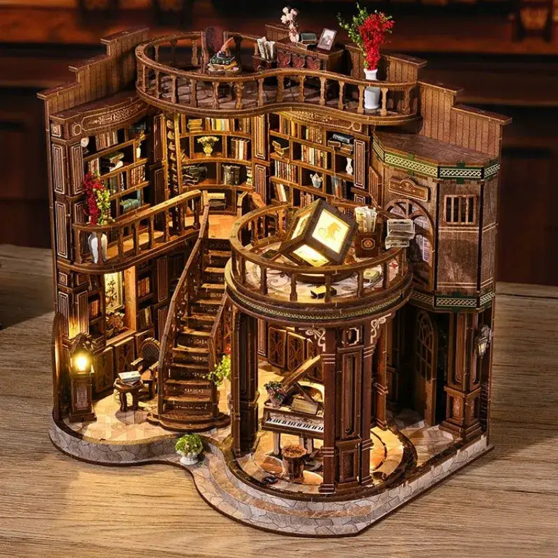 Miniatur Haus Bausatz - Dreamy Book Hall