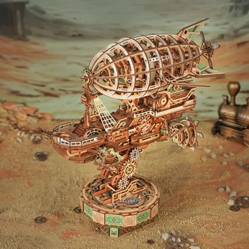 Puzzle in Legno 3D - Navigando nella Nebbia