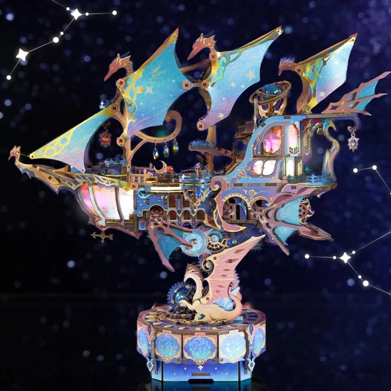 3D Holzpuzzle - Galassia Magica