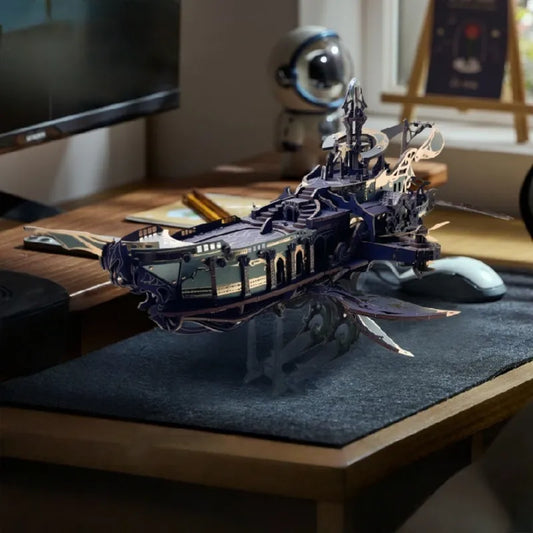 Puzzle in legno 3D - Arca della Balena dell'Universo