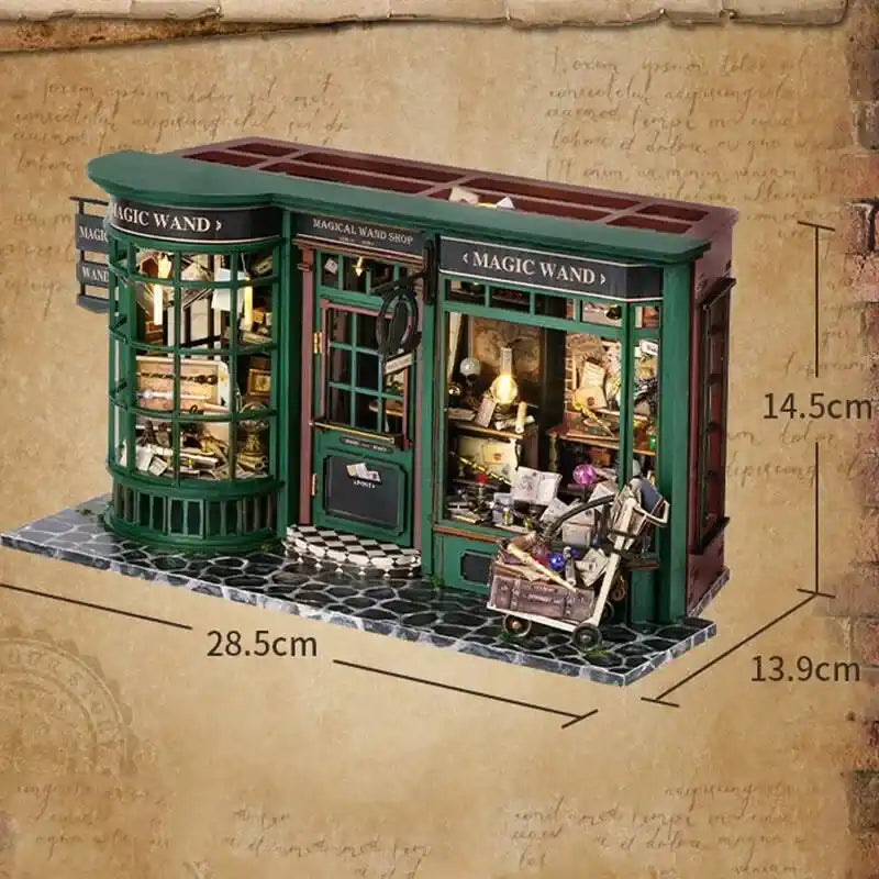 Miniatur Haus - Negozio di Bacchette Magiche