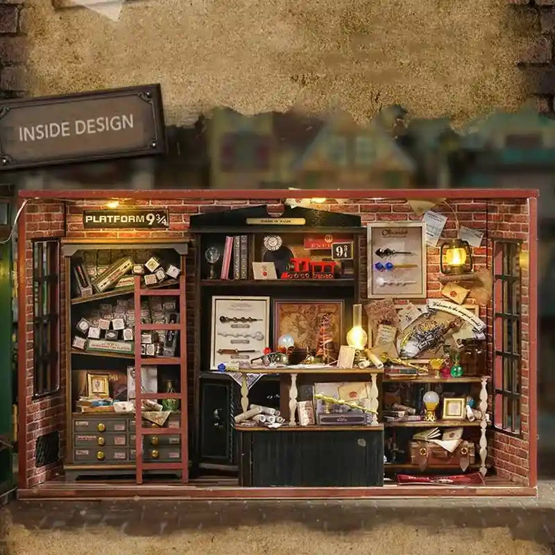 Miniatur Haus - Negozio di Bacchette Magiche