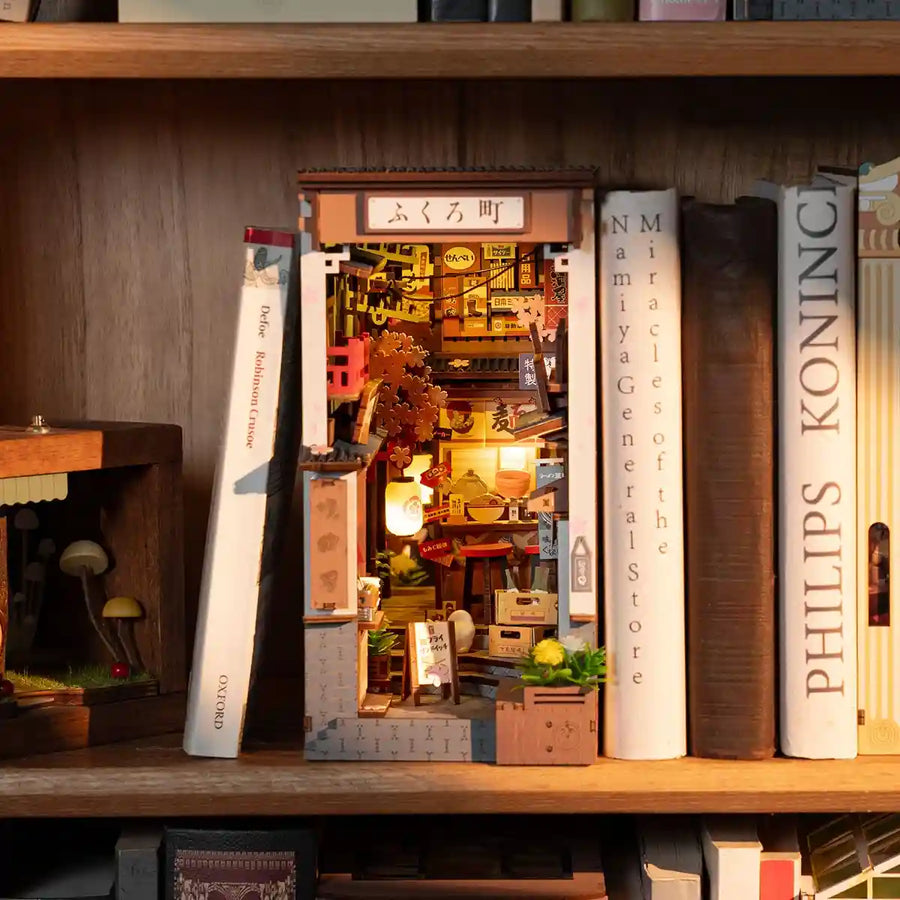 A Lantern-Lit Japanese Alley, Built by You